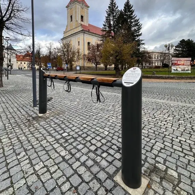 Bystřice pod Hostýnem: e:bike BAR on the square