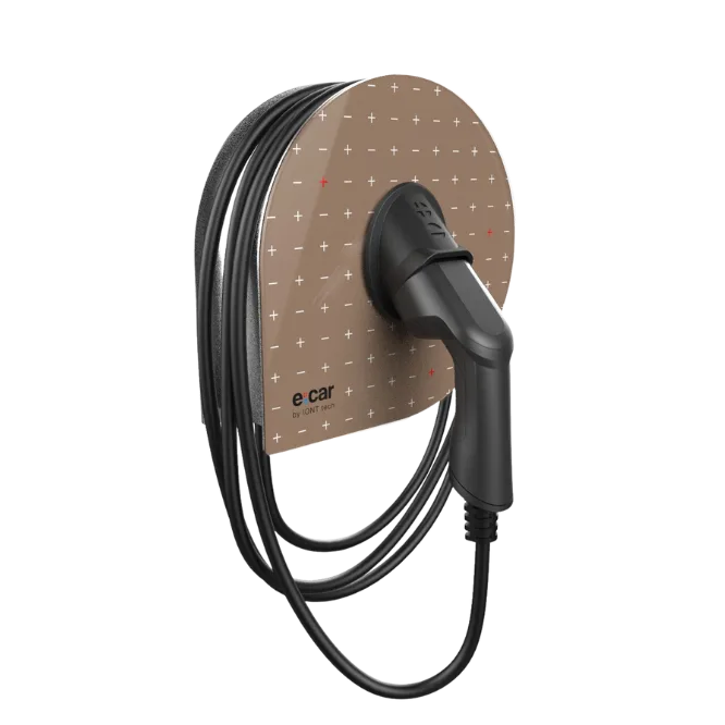 e:car WALL wallbox with a fixed cable