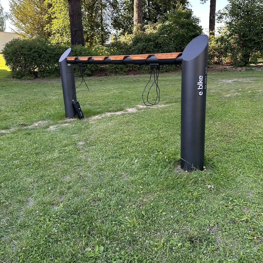 e:bike BAR v zahradě