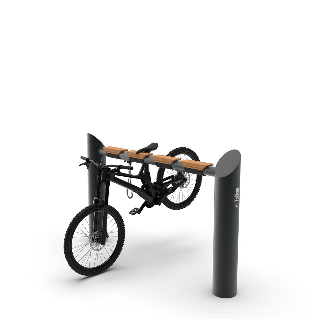 Charging Station e:bike BAR for 4 e-bikes (4x Konektor ( 2x UNI,  1x Bosch SMART,  1x BOSCH ACTIVE))