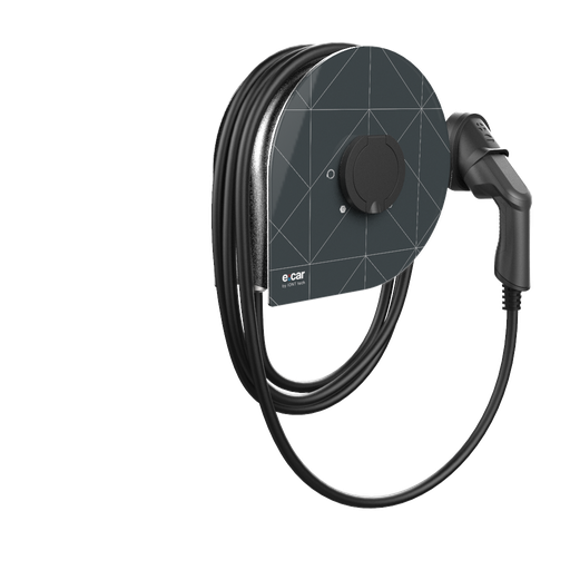 Charging station e:car WALL double cable / socket